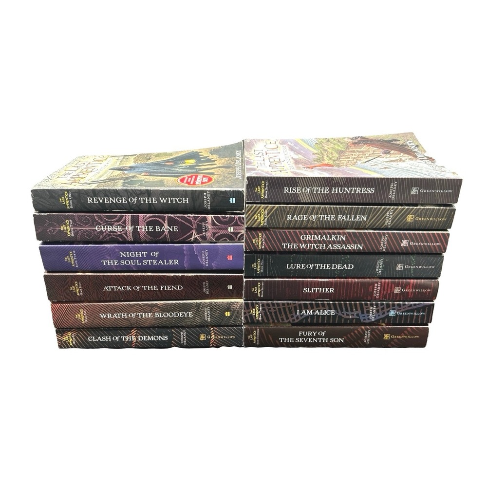 The Last Apprentice Books 1-13 Set Joseph Delaney Dark Fantasy Paperback Series